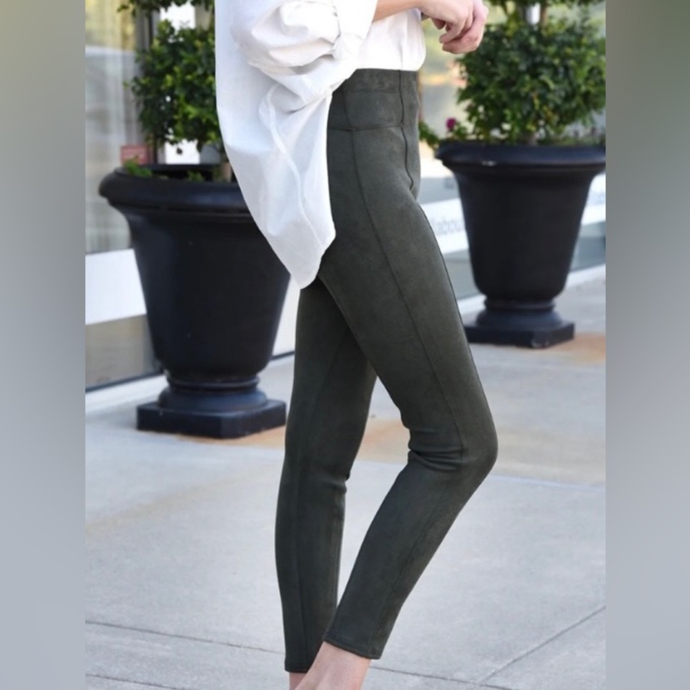 SPANX Faux Suede Leggings